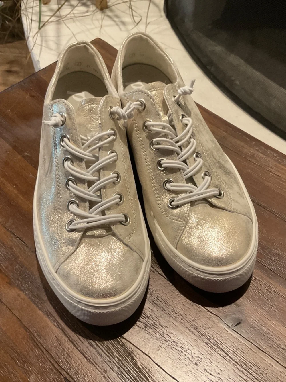 Paul Green Hadley Mineral Metallic Sneaker Size UK 5 / US 7.5